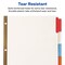 Avery Big Tab Insertable Dividers, 5-Tab Set, Multicolor (11121) - 36 Pack